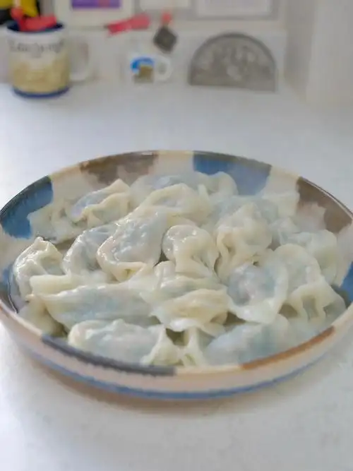 韭菜猪肉馅饺子