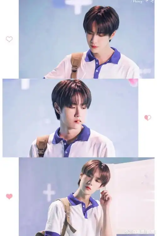 当王一博穿上校服时!这样的学长给我来一打