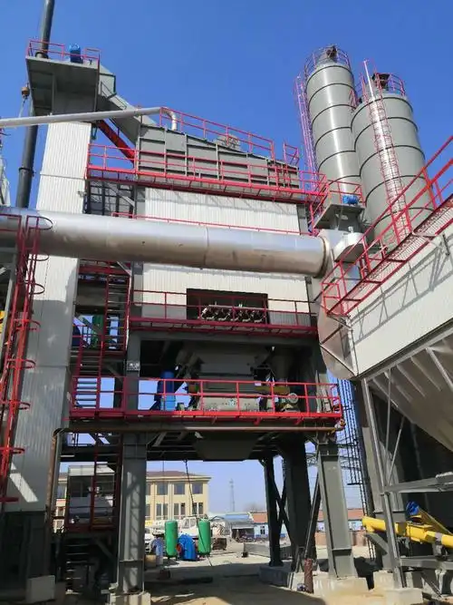 沥青搅拌站设备环保系统有效解决扬尘问题