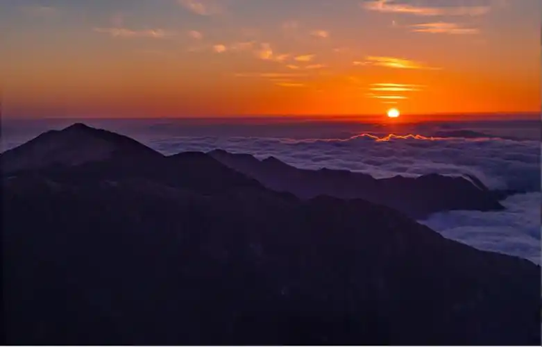 武功山写给晚霞的一封情书