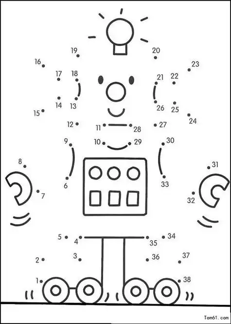 连点成图简笔画