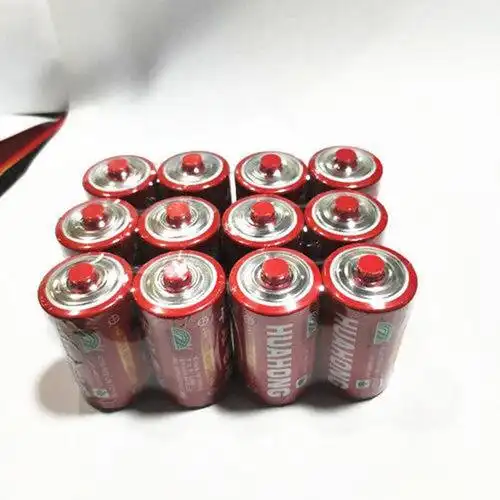 华虹1号10粒/节 华虹1号电池r20s大号热水器天煤燃液化气灶玩具手电筒