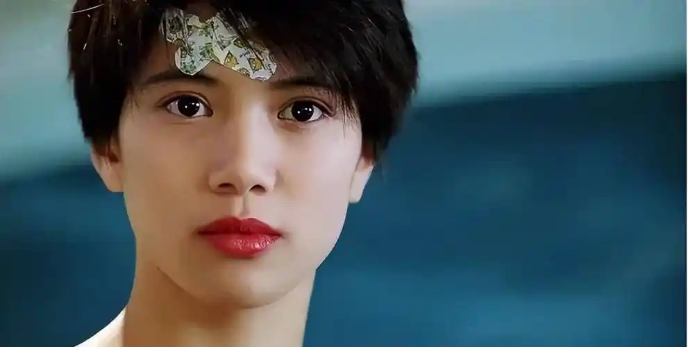 利落的短发,加上一双灵动的大眼睛,的确,单看外表,当年的袁咏仪绝对是