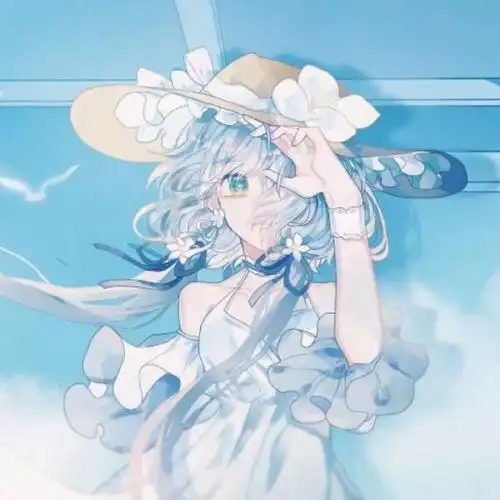 二次元动漫头像女生漫头#冷瞳