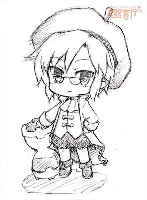 所有伟大动漫人物简笔画