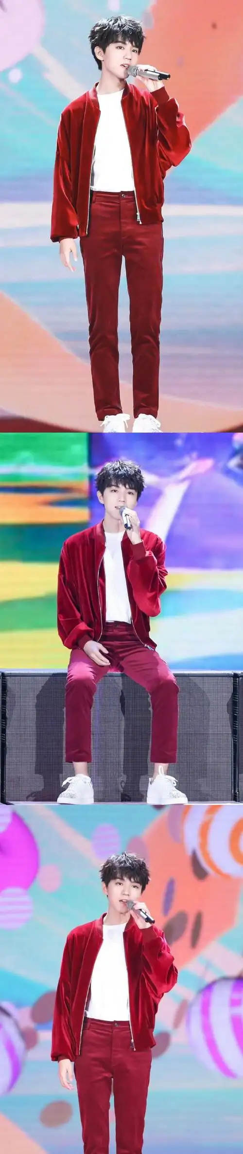 狠狠想念元宵节一些暖心漂亮帅气的小可爱和大明星  @tfboys-王凯凯