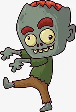 被吃掉大脑的僵尸