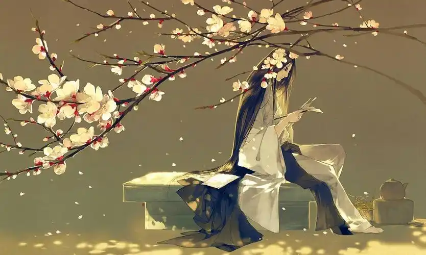 古风 古韵 中国风 手帐素材 插画 手绘 彩绘 头像 壁纸