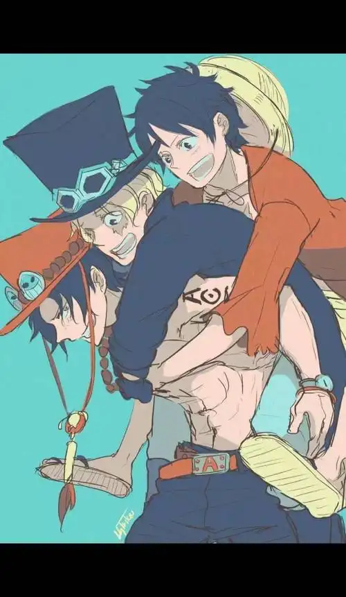 路飞&艾斯&萨博