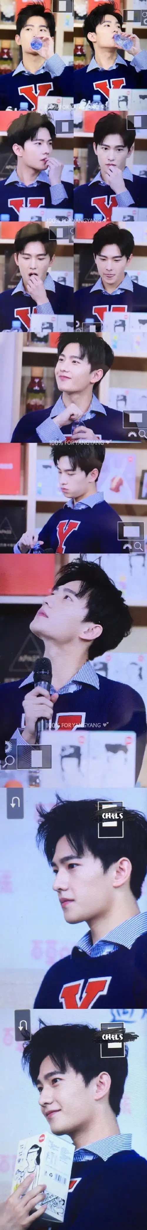 杨洋##杨洋#小时候出道前童年照早期 美图头像杂志代言图片开屏视频