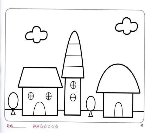 幼儿园中班怎样教简笔画