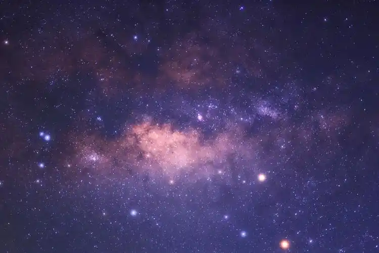 唯美紫色淡蓝色和水彩质感笔刷背景水彩晕染背景唯美浪漫简约紫色水彩