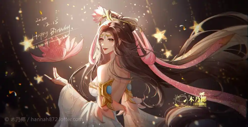 王者荣耀 貂蝉画师:木乃椰 - 堆糖,美图壁纸兴趣社区