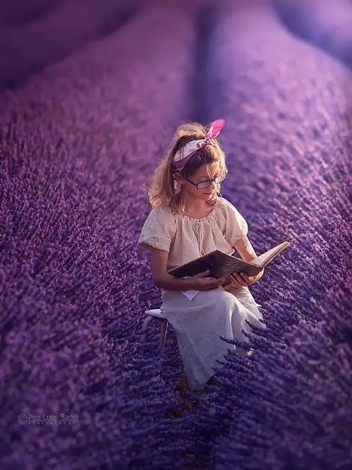 紫色的浪漫 教你在薰衣草里拍出唯美人像照