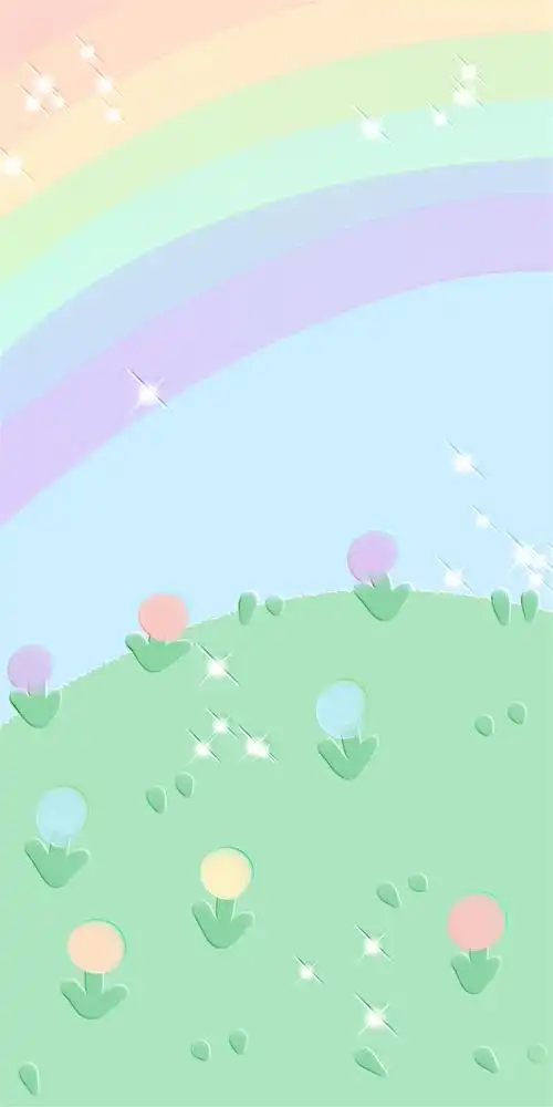 适合当壁纸动漫风景图 萌壁纸