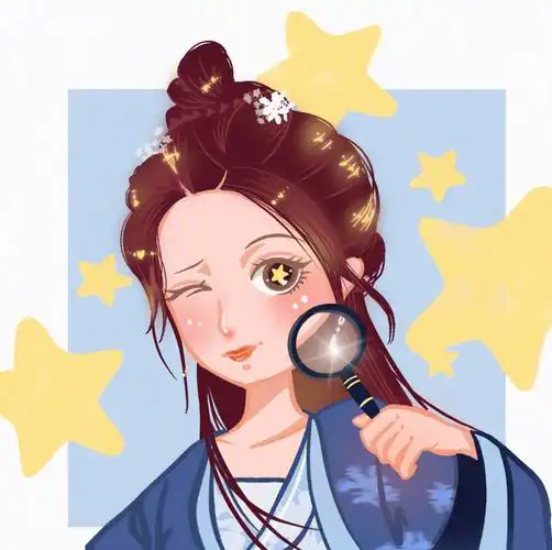 手绘头像赖美云我的女主别太萌