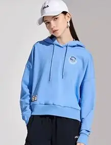 fila fusion系列女装运动卫衣女串标潮流女式针织连帽_阿里巴巴找货
