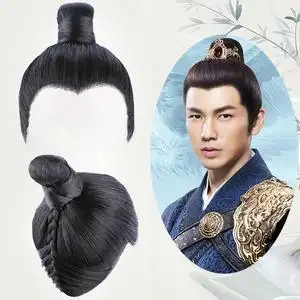 短发发套公子汉服造型假发套全包古风整顶假发影视剧唐朝男士发型