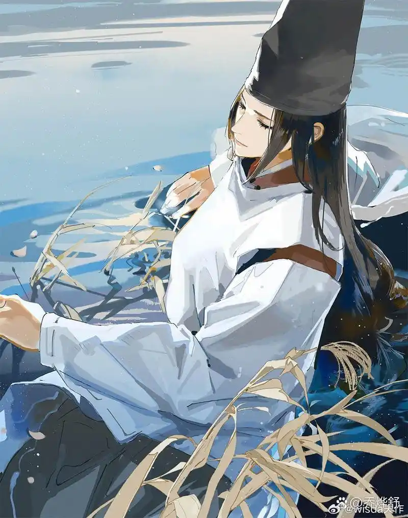 是《棋魂》里的藤原佐为哎!