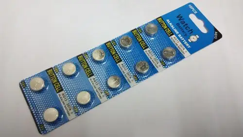 ag13/357a/lr44 1.5v 碱性钮扣电池