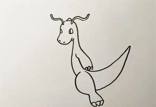 神奇宝贝简笔画进化简单