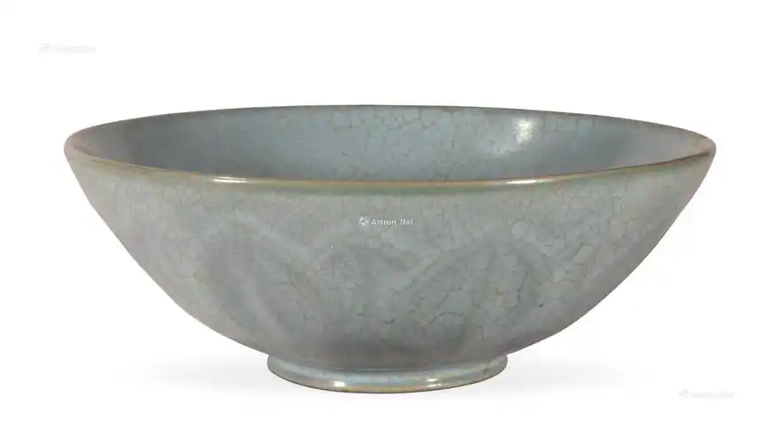 0133 北宋 汝窑天青釉大碗