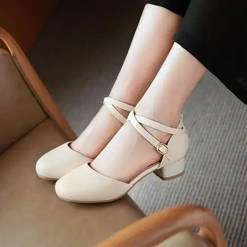 夏季11-13女童高跟凉鞋韩版包头公主鞋大童初中学生小女孩舞蹈鞋