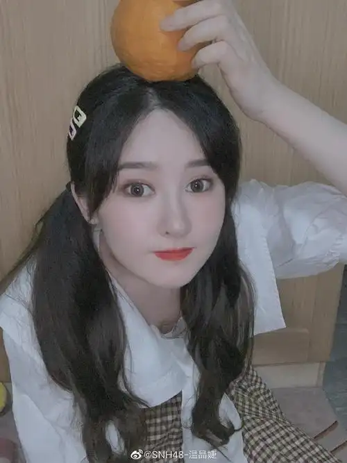 偶像美少女snh48-温晶婕迷人写真美照好可爱_高清图集_新浪网