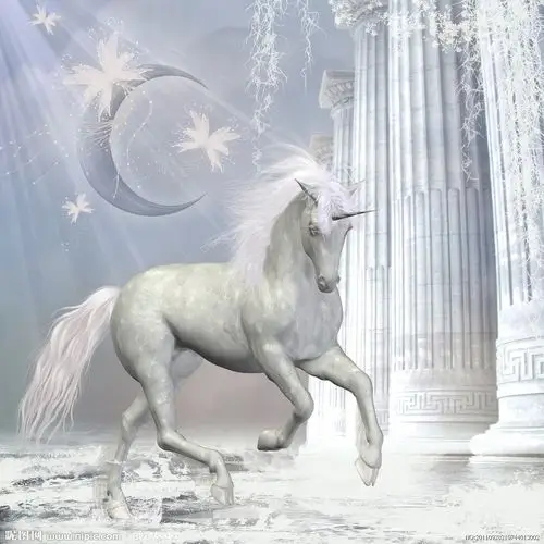 谁能帮我抠一下那个独角兽?