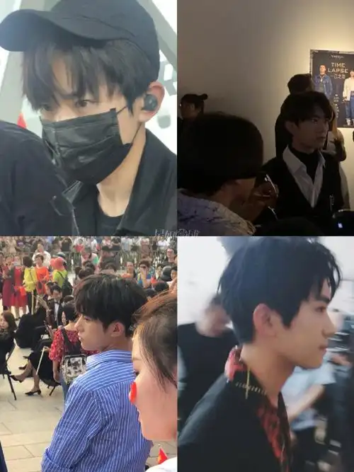 随拍镜头下的易烊千玺