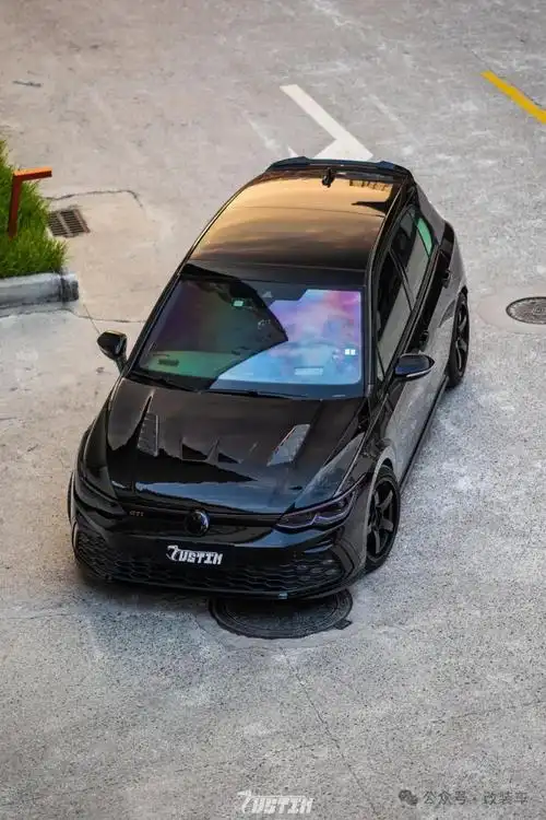 竞技走街风的大众8代高尔夫gti,这是小钢炮的正确打开方式