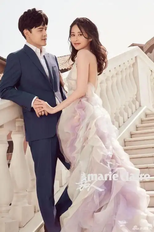 付辛博颖儿婚纱大片曝光