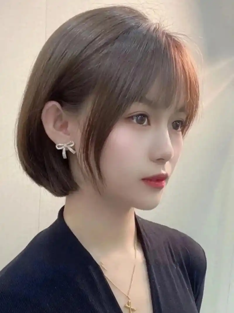 2022超a齐耳短发99超级无敌~显脸小!