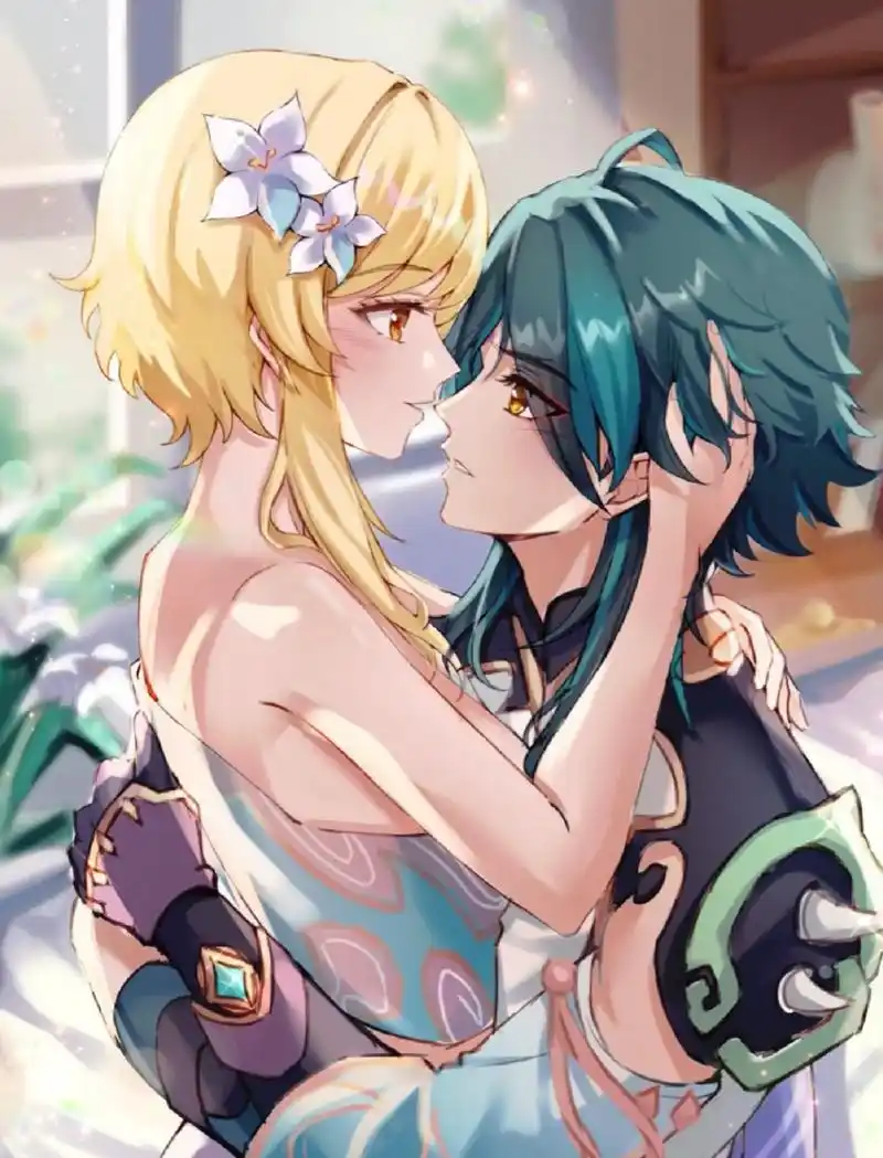 原神精美壁纸分享「荧魈」二 来源:七姨七,让风带来思念 	 好爱