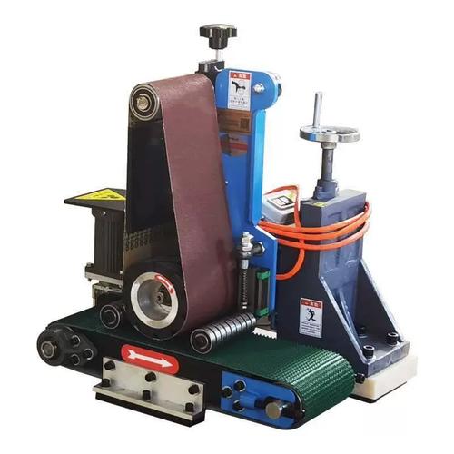 小型平面抛光机全自动台式打磨机不锈钢板拉丝金属除锈砂带砂光机