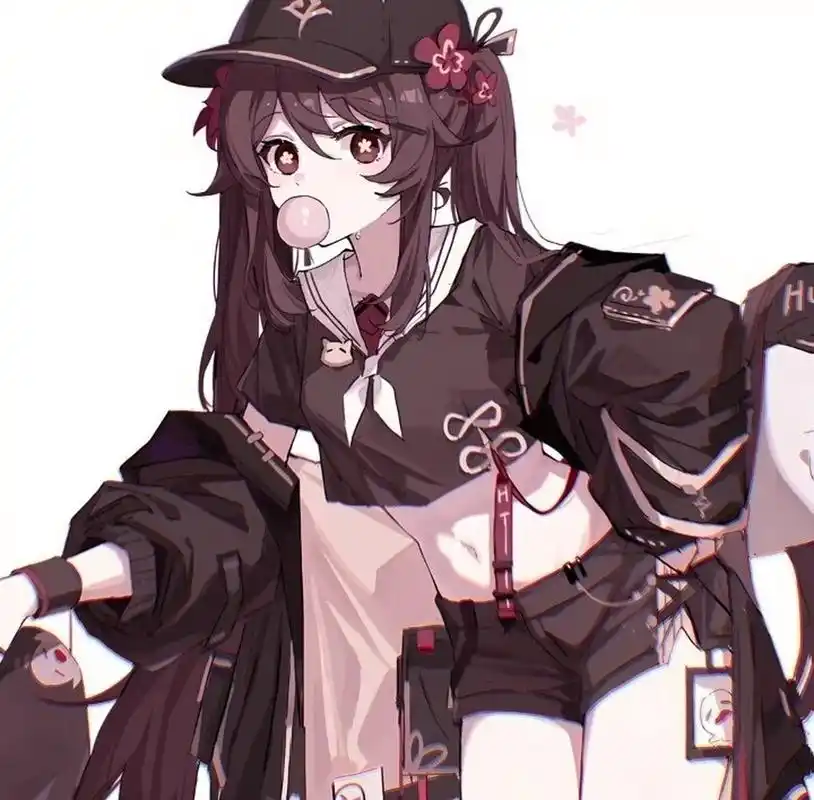 原神头像推荐.第八期/胡桃🍂 宝贝们上一期胡桃胜出啦胡桃这不就来