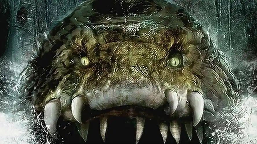 《会咬人的鱼》变异的食人鱼巨大无比居然能跳上岸袭击人类