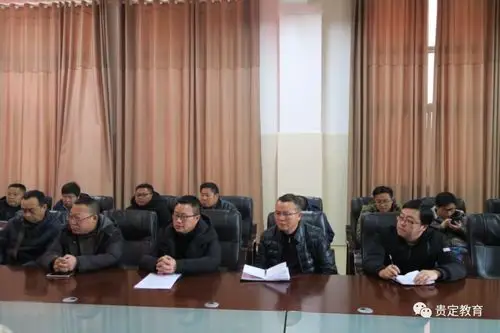 【安全工作】贵定中学提前部署"防凝抗冻保安全"工作