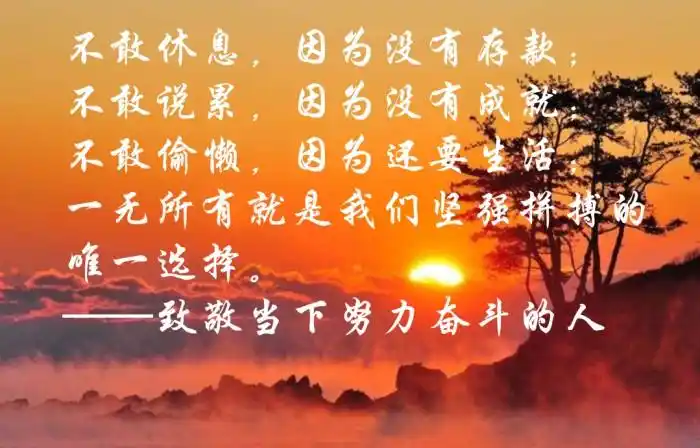 形容奋斗的词语,形容很奋斗的词语