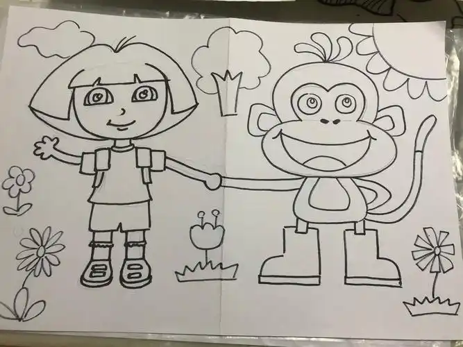 儿童简笔画添画