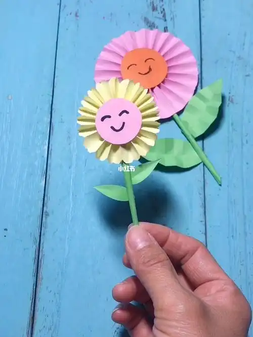 太阳花手工作品