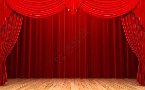 唱歌的菠萝模板  |红金简约感恩节邀请函背景  |幕布下的舞虊