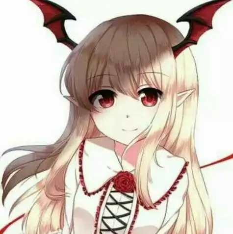 小恶魔头像女生二次元