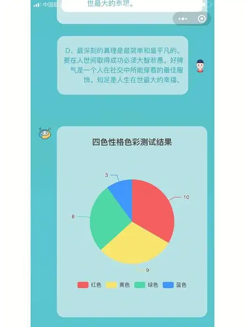 色彩性格分析来了