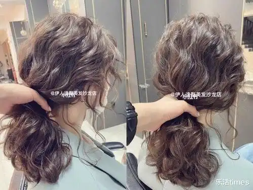 爆红发型芭比烫显瘦遮肉修饰脸型卷发根超蓬松减龄显嫩