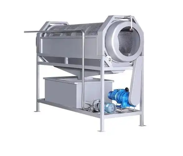 不锈钢滚筒清洗机简述