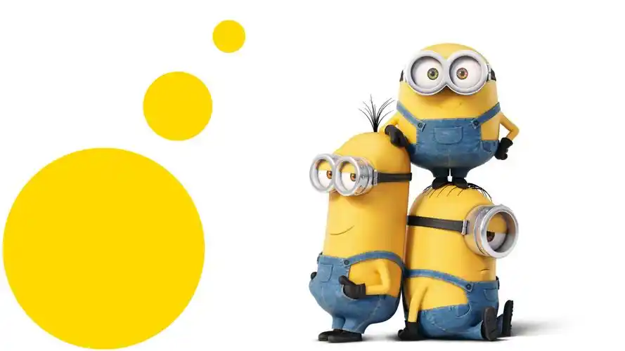 小黄人keynote/ppt模版