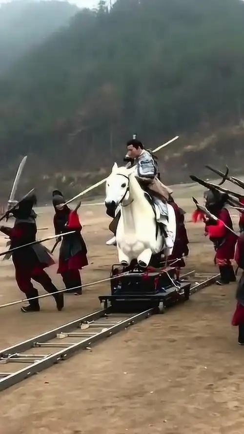 武神赵子龙是这样子骑马的