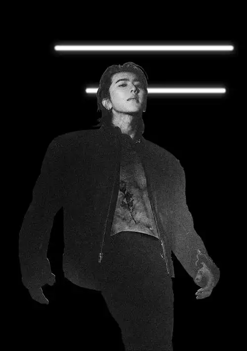 蔡徐坤 腹肌玫瑰##蔡徐坤新歌rideordie