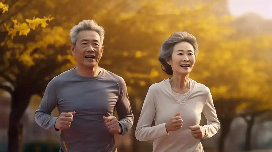 老年人健身运动方式健康生活老年人锻炼身体